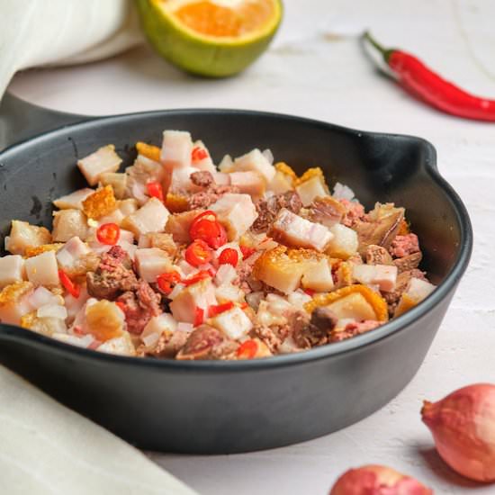 Authentic Filipino Pork Sisig - Recipe photo by Authentic Food Quest