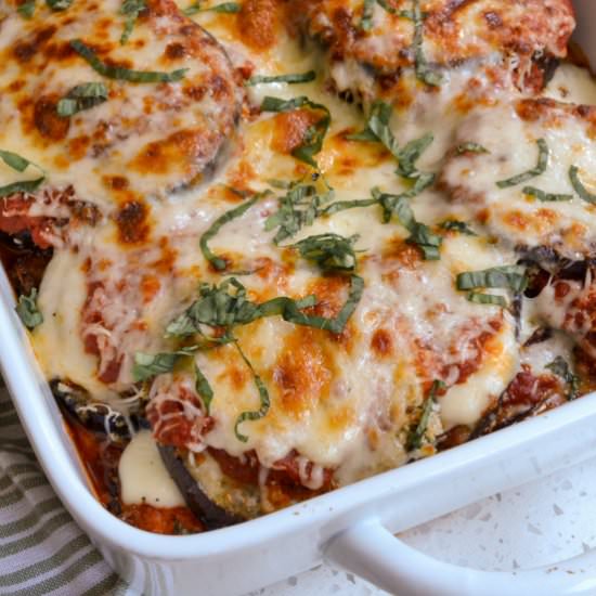Eggplant Parmesan - Recipe photo by Small Town Woman