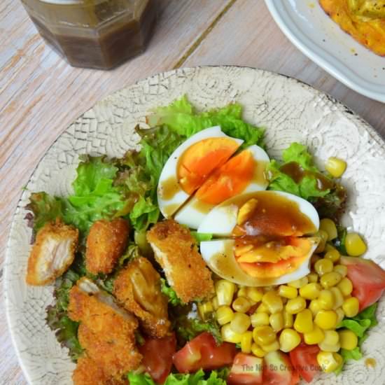 SALAD WITH BALSAMIC VINAIGRETTE - Recipe photo by thenotsocreativecook
