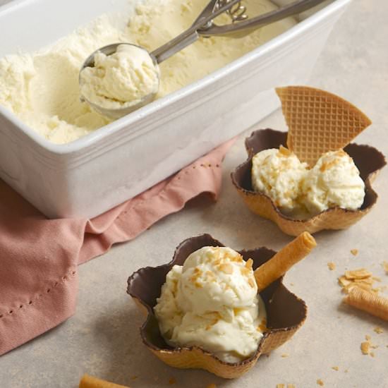 No-Churn Tres Leches Ice Cream - Recipe photo by BirdsParty