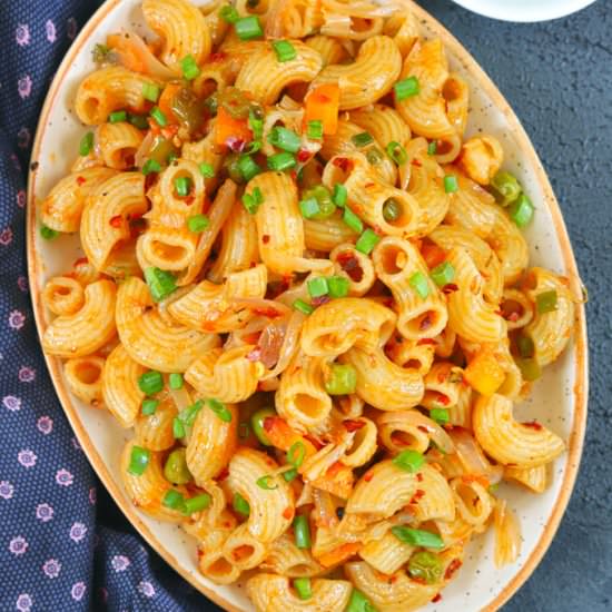 Masala Macaroni - Recipe photo by Funfoodandfrolic