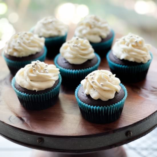 Chocolate Miso Cupcakes - Recipe photo by asiancaucasian