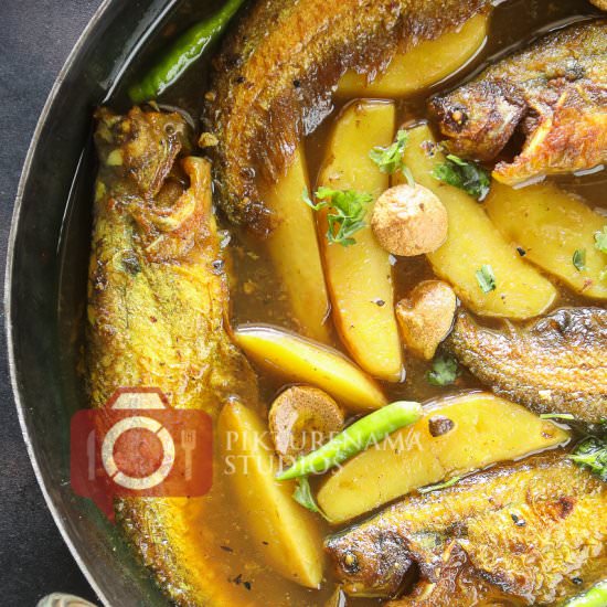 Bengali Pabda Macher Jhol - Recipe photo by anindya0909