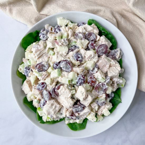 Healthy Chicken Waldorf salad - Recipe photo by Sugarylogic