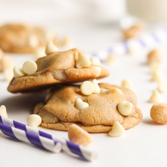 White Chocolate Macadamia Cookies - Recipe photo by A baJillian Recipes