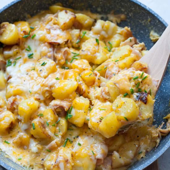 potato egg scramble - Recipe photo by everyday-delicious.com