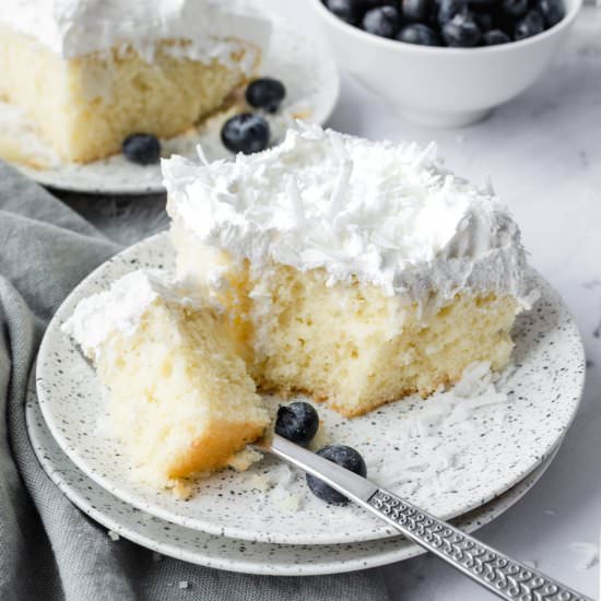 Coconut Poke Cake - Recipe photo by Chopnotch