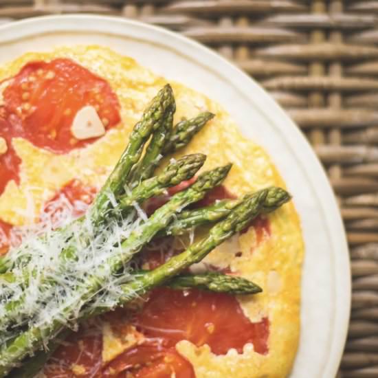 Asparagus Eggs Milanese - Recipe photo by endgredients
