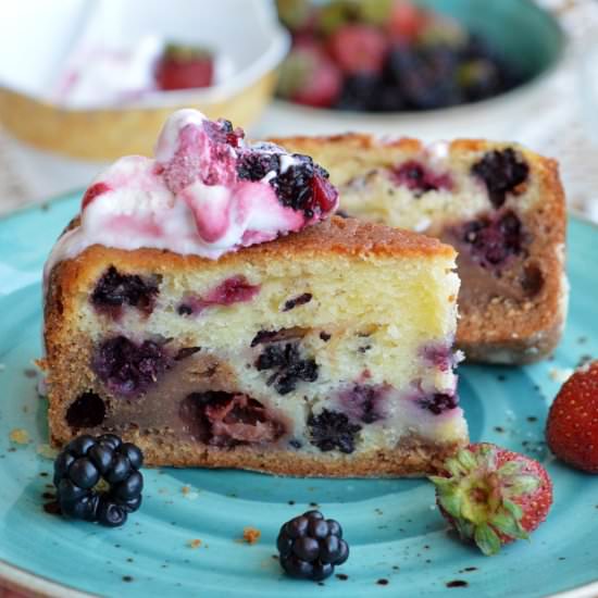 Blackberries Wild Strawberries Pie - Recipe photo by Mummys FastandEasy