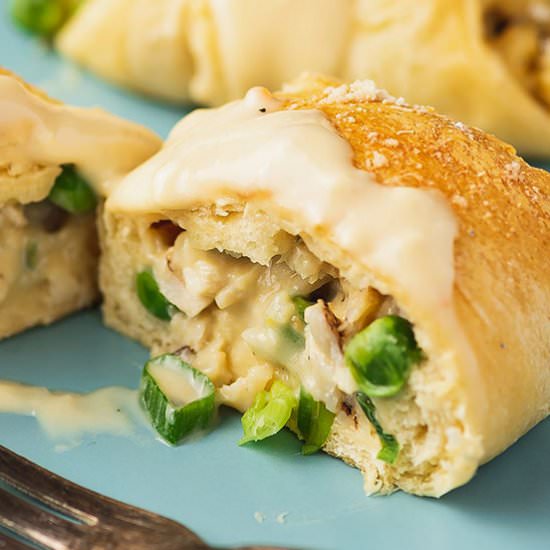 Chicken Crescent Roll Ups - Recipe photo by bellyfull