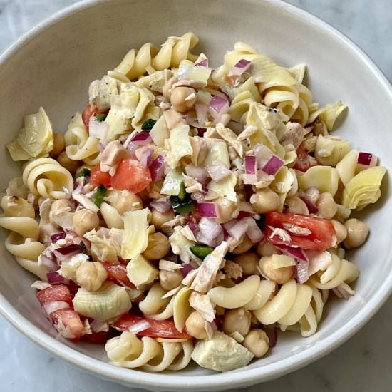 Tuna Pasta Salad - Recipe photo by onthebias