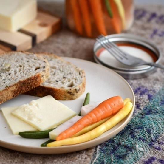 Fermented Vegetable Sticks - Recipe photo by Emillie