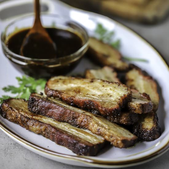 Smoked Pork Belly - Recipe photo by Craft Beering
