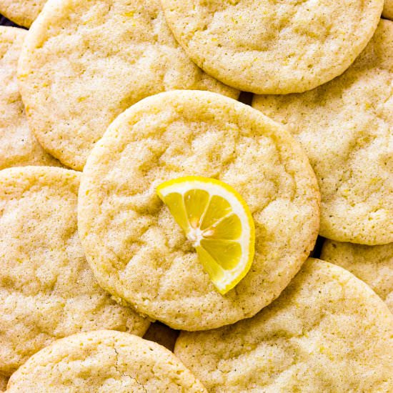 Lemon Sugar Cookies - Recipe photo by MaesMenu