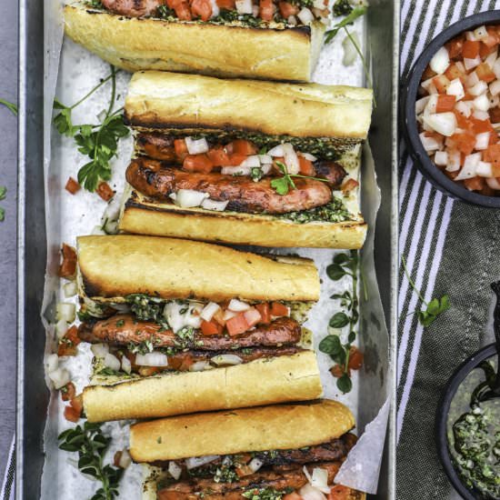 Choripan - Recipe photo by Craft Beering