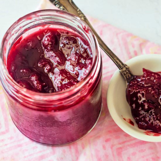 Spiced Plum Chutney Recipe - Recipe photo by onlinepastrychef