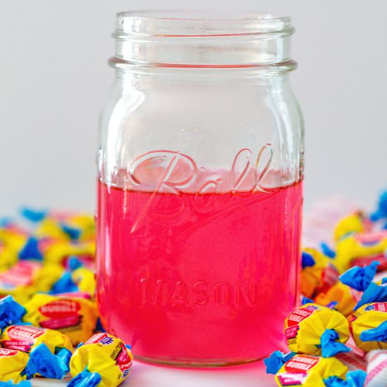 Bubblegum Simple Syrup - Recipe photo by Wearenotmartha