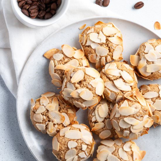 Gluten-Free Coffee Almond Cookies - Recipe photo by itsnotcomplicatedrecipes