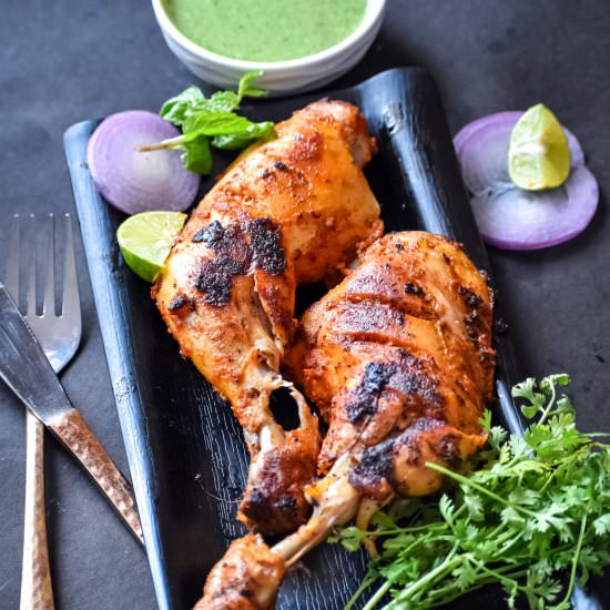 RESTAURANT STYLE TANDOORI CHICKEN / - Recipe photo by hattyfoods