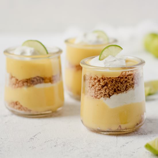 Key Lime Pie Parfaits - Recipe photo by Butternut Lane