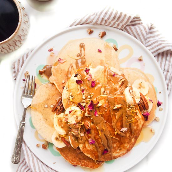 The Ultimate Vegan Pancakes - Recipe photo by Made By Mandy