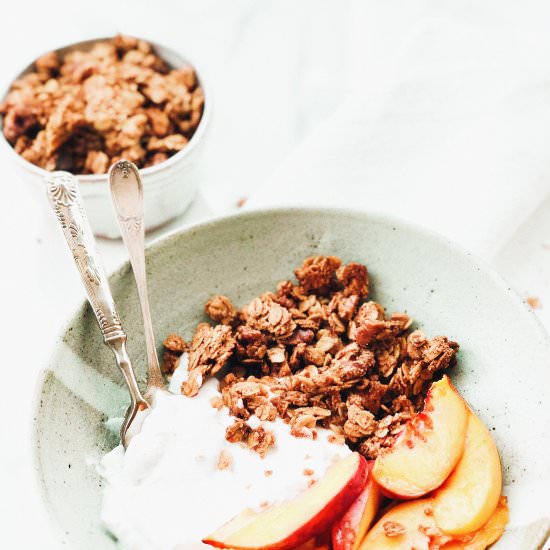 Summer Granola Crumble - Recipe photo by Made By Mandy