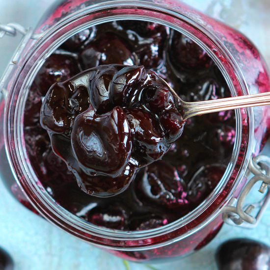 Homemade Glacé Cherries - Recipe photo by glutenfreealchemist