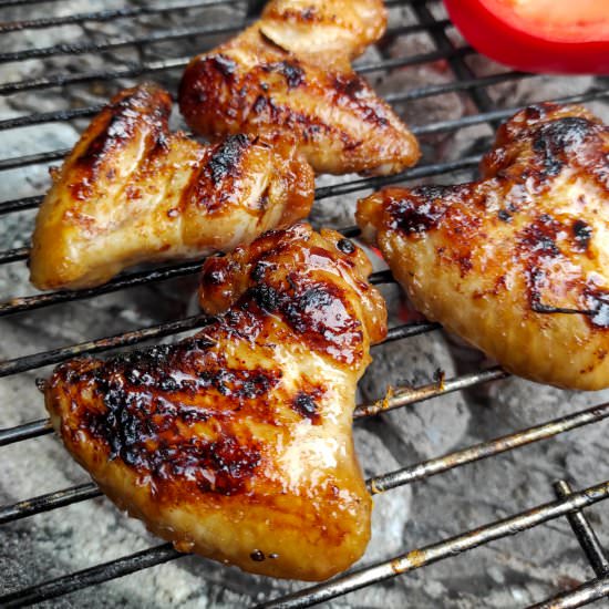 Grilled Buttermilk Chicken - Recipe photo by RootsandCook