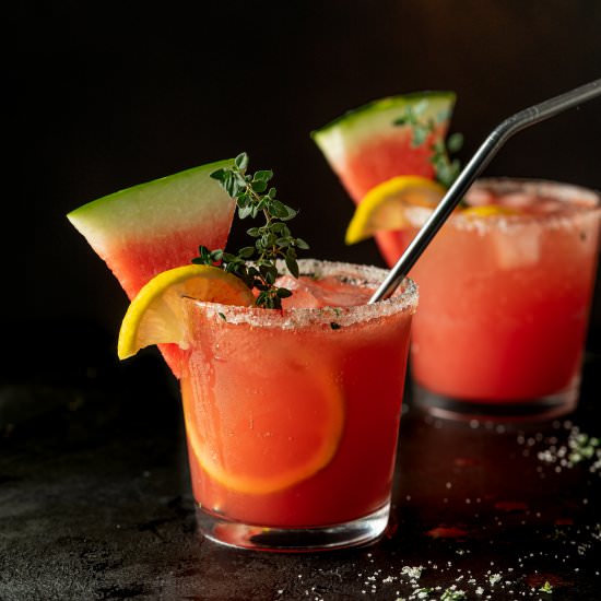 Sparkling Watermelon Lemonade - Recipe photo by Liv Vegan Strong
