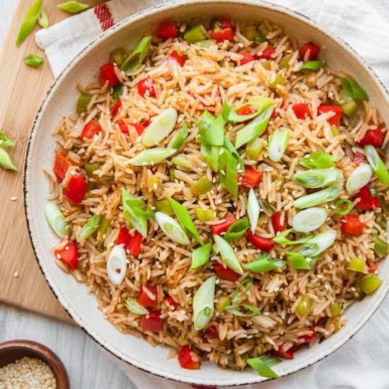 Singapore Fried Rice - Recipe photo by thetravelpalate
