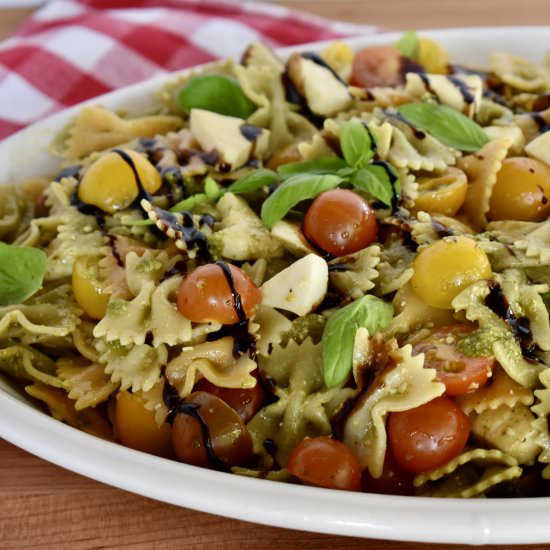 Pesto Pasta Salad - Recipe photo by This Italian Kitchen