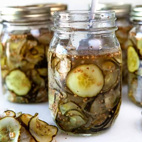 Bread and Butter Pickle - Recipe photo by noshingwiththenolands