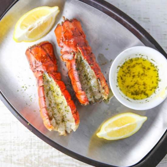 Grilled Lobster Tails - Recipe photo by Tastefulventure