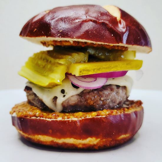 Bavarian Burger - Recipe photo by Estelle Forrest