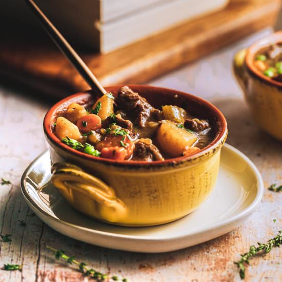Easy Homemade Beef Stew - Recipe photo by Sweet Tea and Thyme