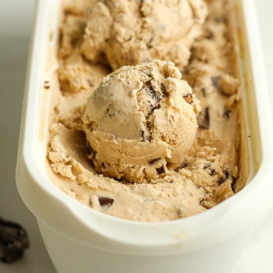 Coffee Toffee Ice Cream - Recipe photo by suebeehomemaker