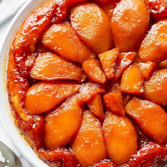Pear Tarte Tatin - Recipe photo by Savingroomfordessert