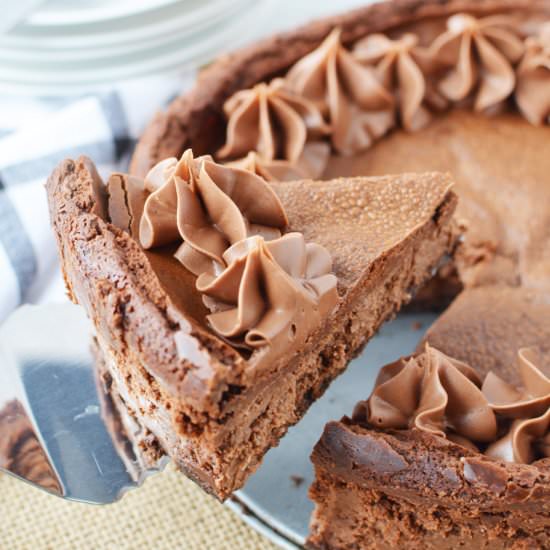 CHOCOLATE MOUSSE CHEESECAKE - Recipe photo by bubbapie