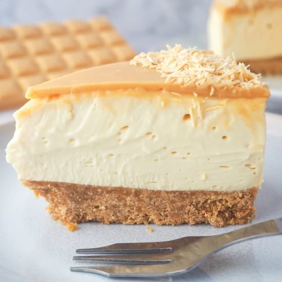 Caramilk Cheesecake - Recipe photo by Keep Calm and Eat Ice Cream