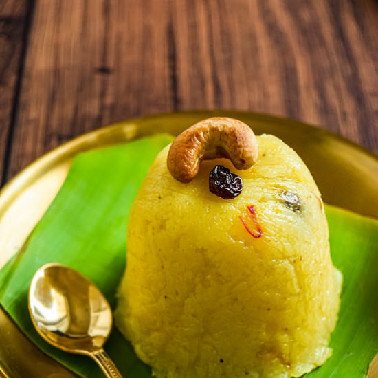 Kesari - Recipe photo by Annikaeats