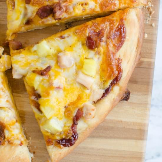 Barbecue Chicken Pizza - Recipe photo by fakeginger
