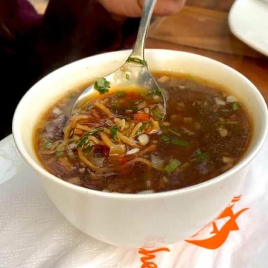 Best Manchow Soup - Recipe photo by quickezrecipes
