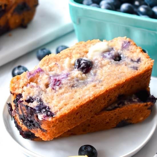 Blueberry Muffin Bread - Recipe photo by stressbaking