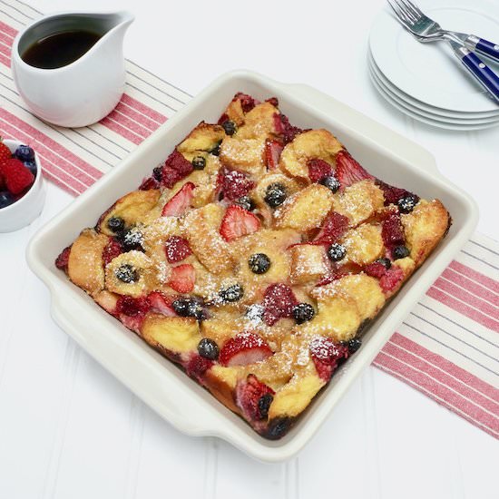 Berry French Toast Bake - Recipe photo by anothertablespoon