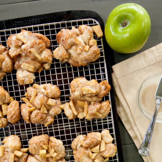 Baked Apple Fritters - Recipe photo by browniebites
