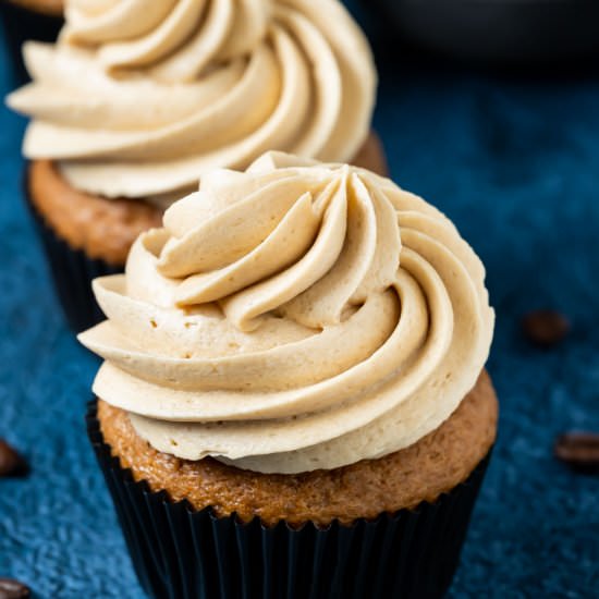 Espresso Cupcakes - Recipe photo by gimmethatflavor