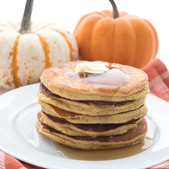 Keto Pumpkin Pancakes - Recipe photo by fooddreamer