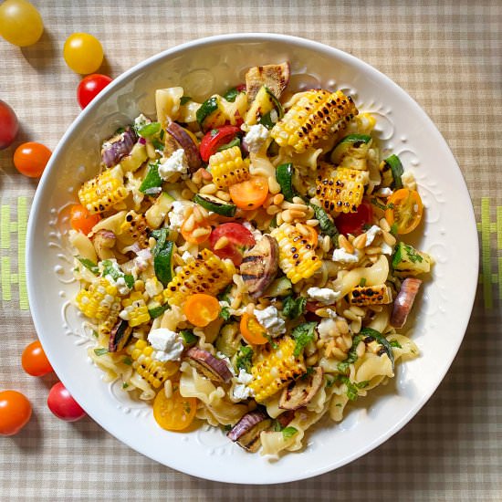 Summer Pasta Salad - Recipe photo by thirstyradish