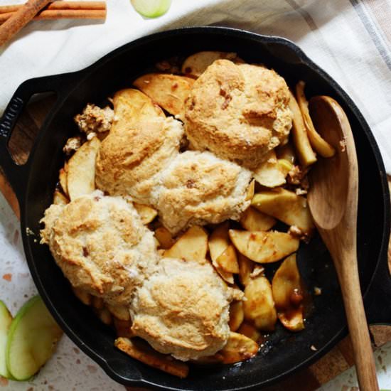 Bisquick Apple Cobbler - Recipe photo by joytothefood