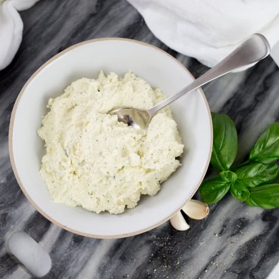 Easy Vegan Ricotta - Recipe photo by lovefoodnourish